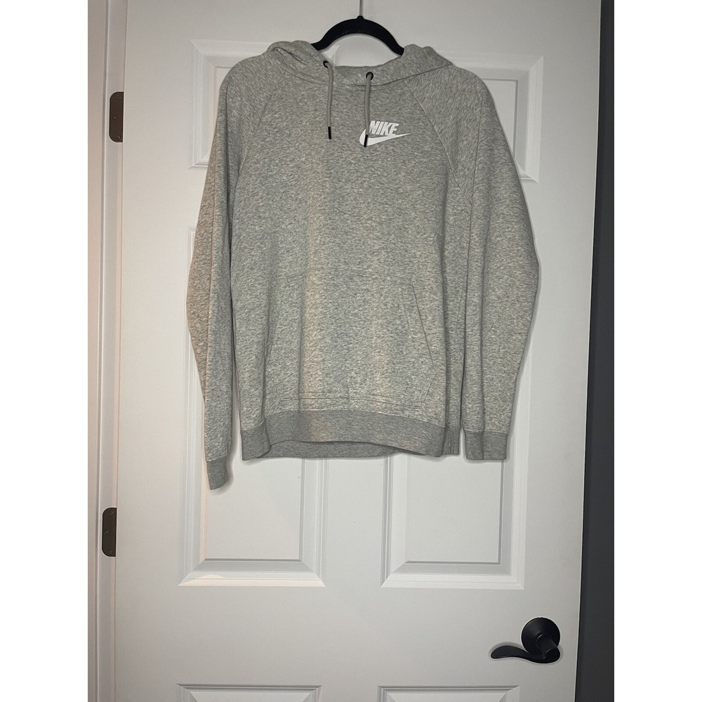 Nike Sportswear Rally hoodie Pullover sweatshirt light gray small